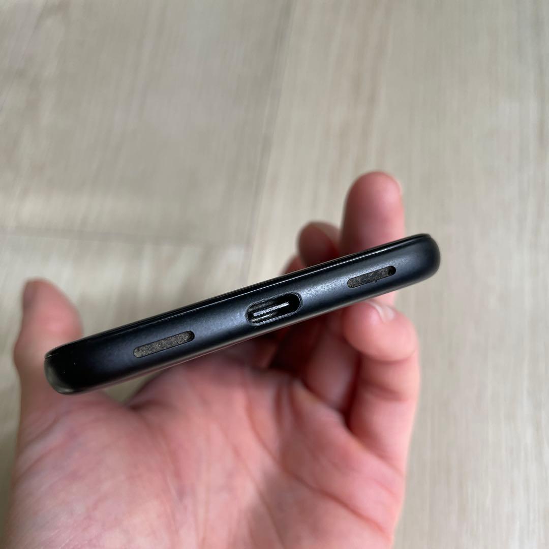 Google Pixel 4a ジャストブラック おサイフケータイ未初期 難あり