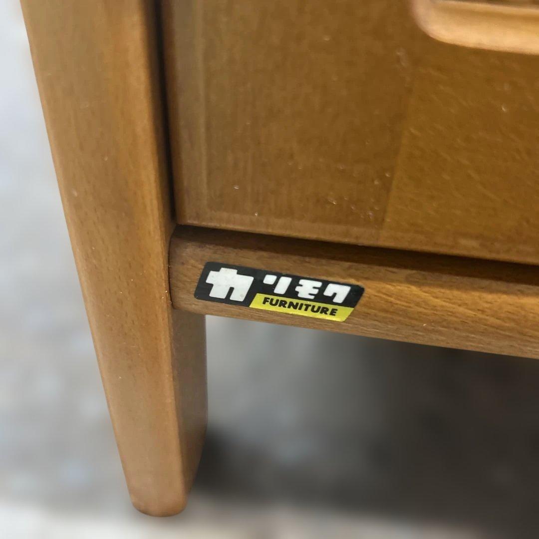 カリモク　電話台・ファックス台