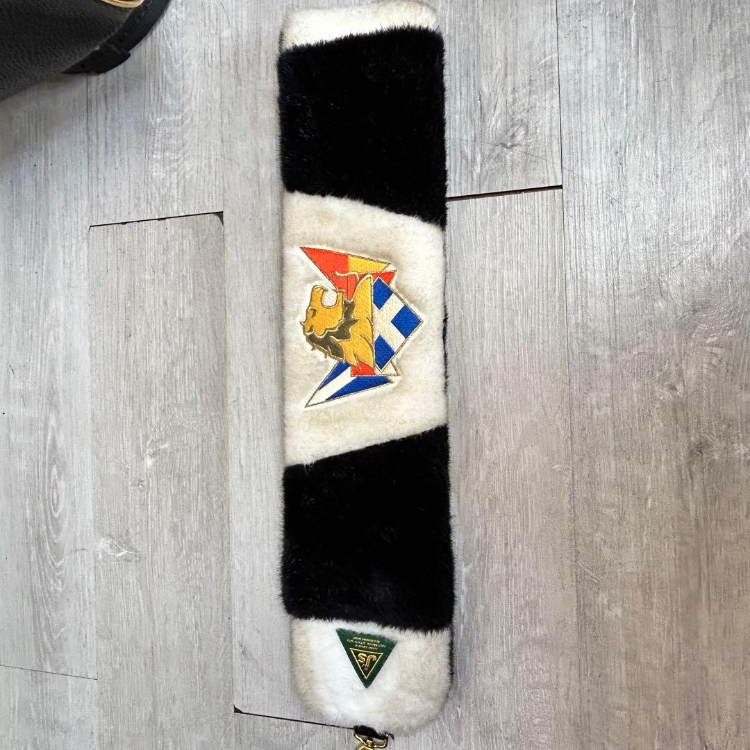 【ジャンボ尾崎】J's WORLD STAGE マッスルブラック　ゴルフバッグ