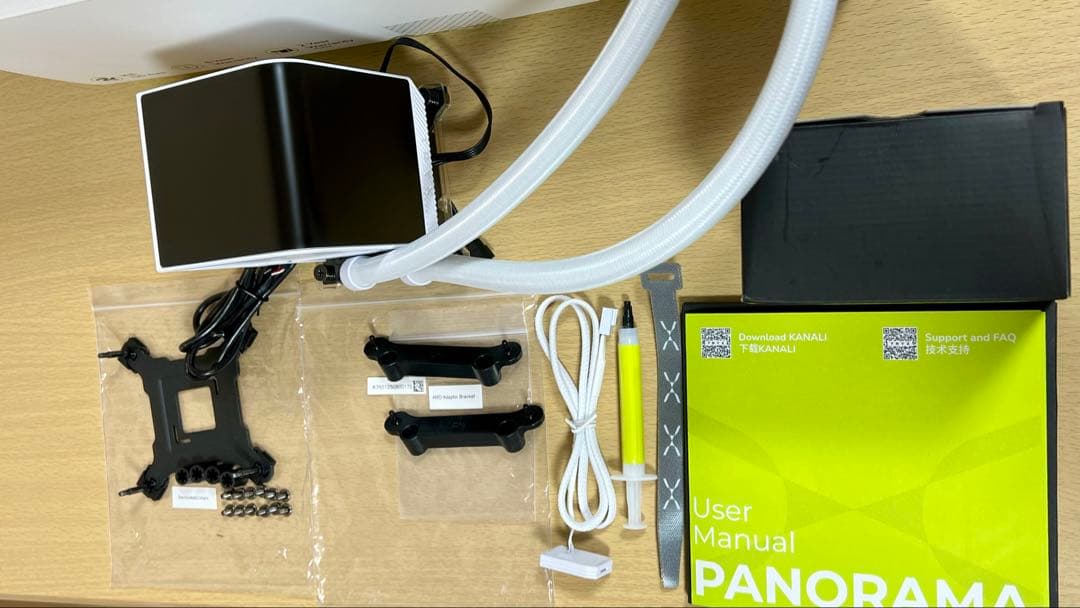 TRYX Panorama 360 ホワイト 6.5インチ AMOLEDクリーン