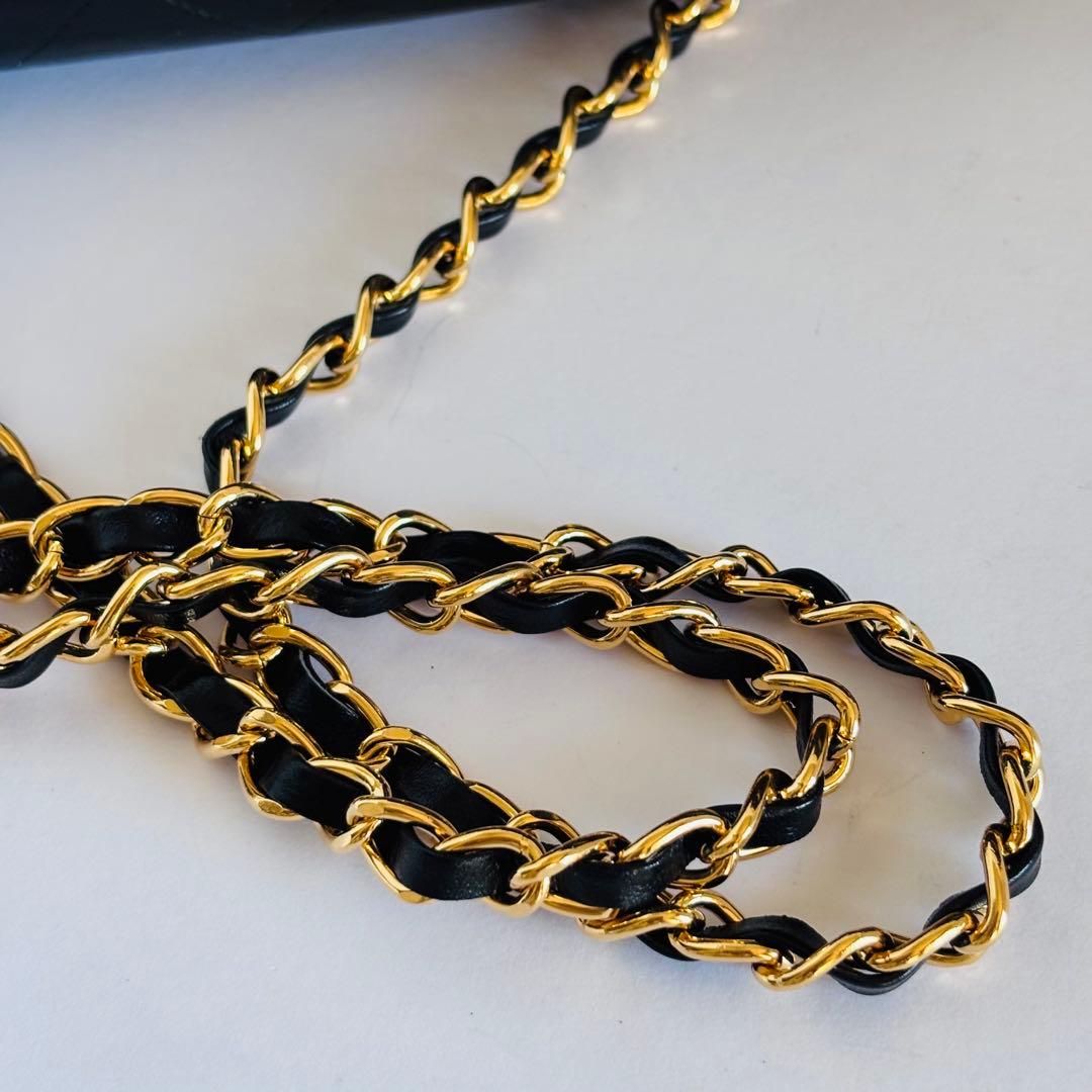 【専用】シャネル　ミニマトラッセ ラムスキン　チェーンショルダーバッグ