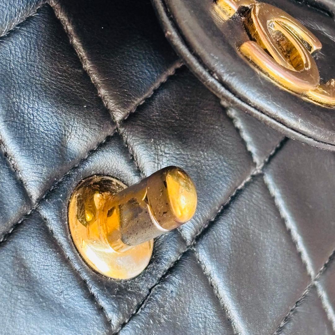 【専用】シャネル　ミニマトラッセ ラムスキン　チェーンショルダーバッグ