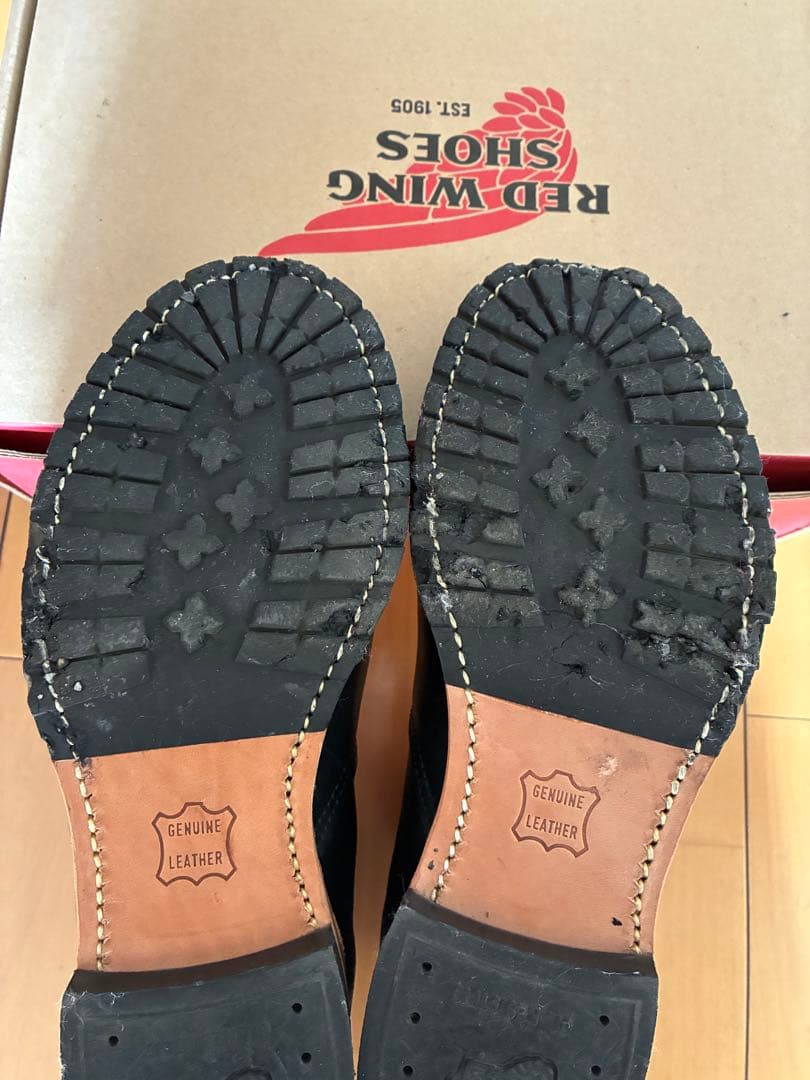 貴重品2010年代モデル　RED WING ブラック チェルシーブーツ数回着のみ