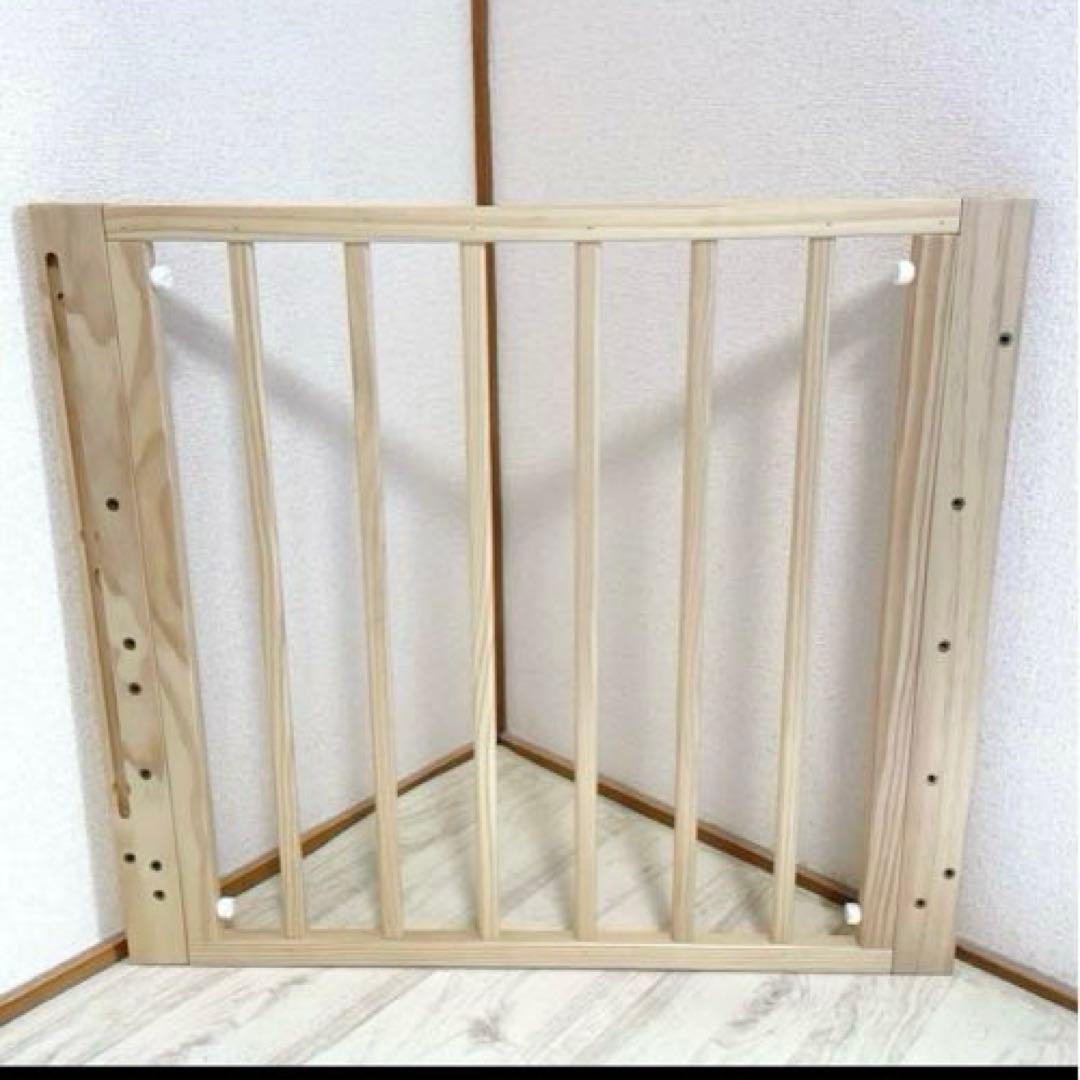 美品 部品完備 大和屋 レギュラーサイズ トール Wオープン ベビーベッド