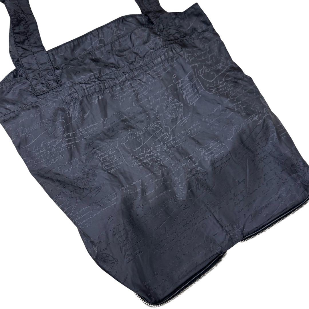 希少★ベルルッティ インケース トート レザー カリグラフィ グレー