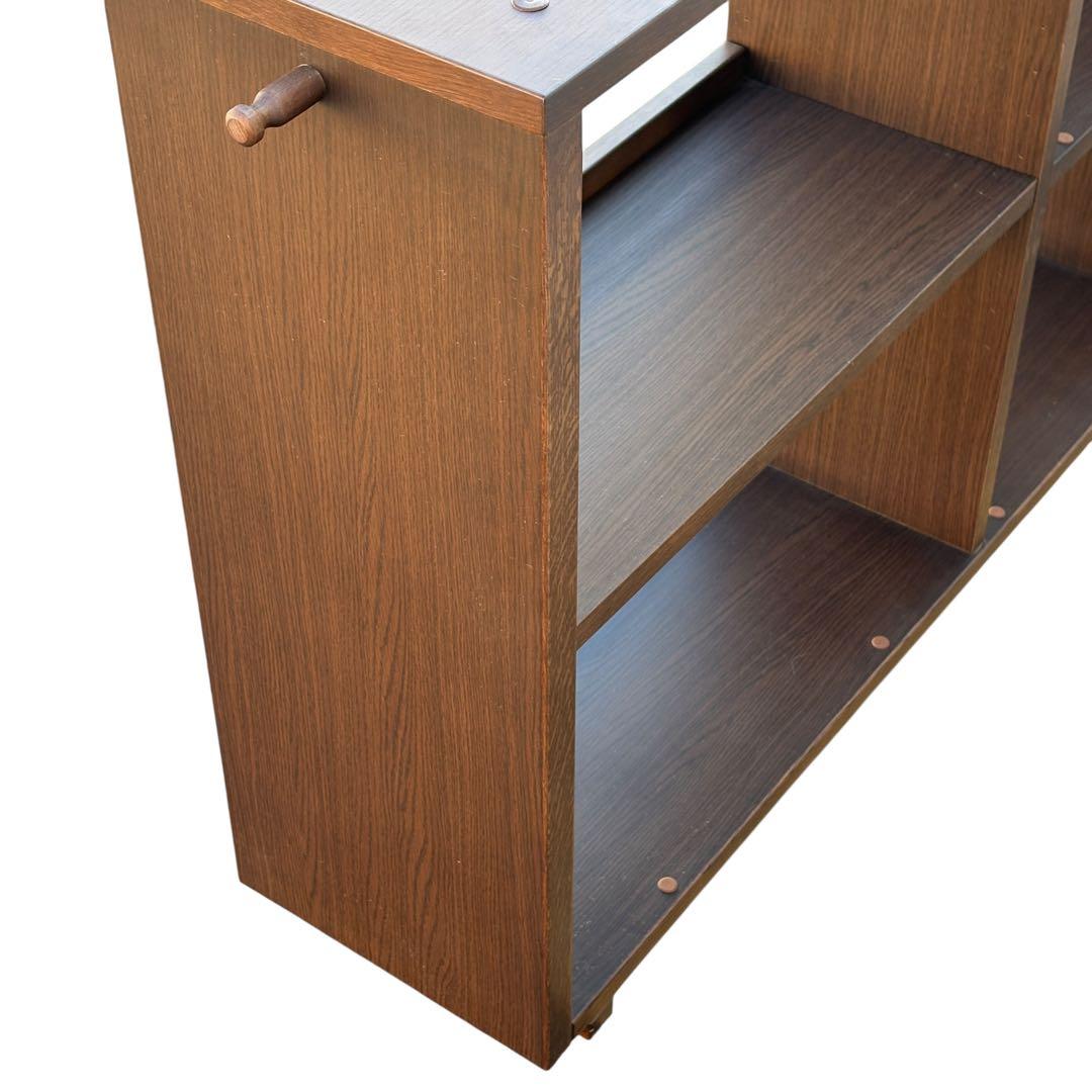 【美品】カリモク家具 ユーティリティプラス 書棚 幅100cm QS3586MK