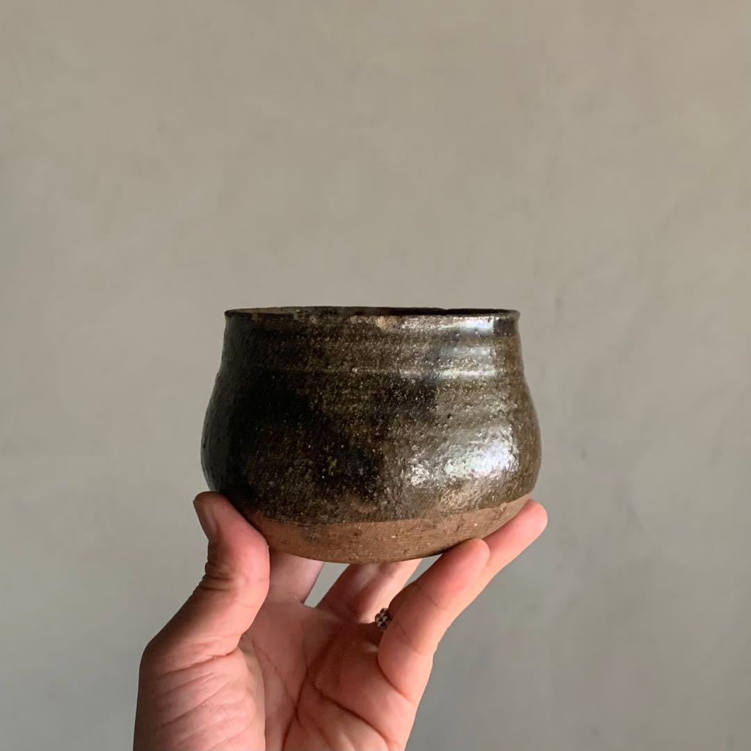 薩摩焼 苗代川 塩笥 塩笥茶碗 茶道具 古美術 古道具 アンティーク 茶碗