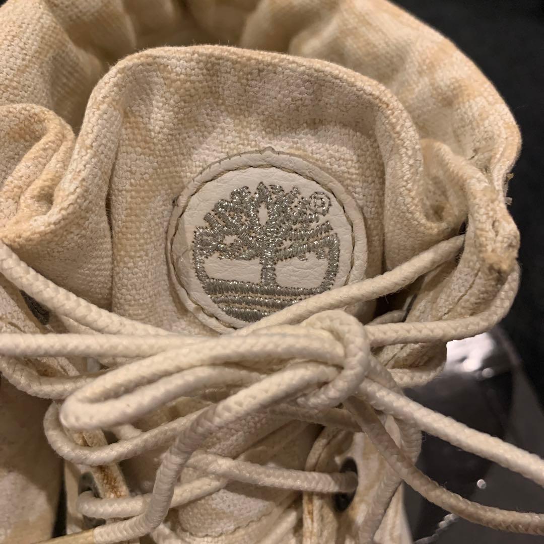 ティンバーランド ホワイト ワークブーツ27.5cm