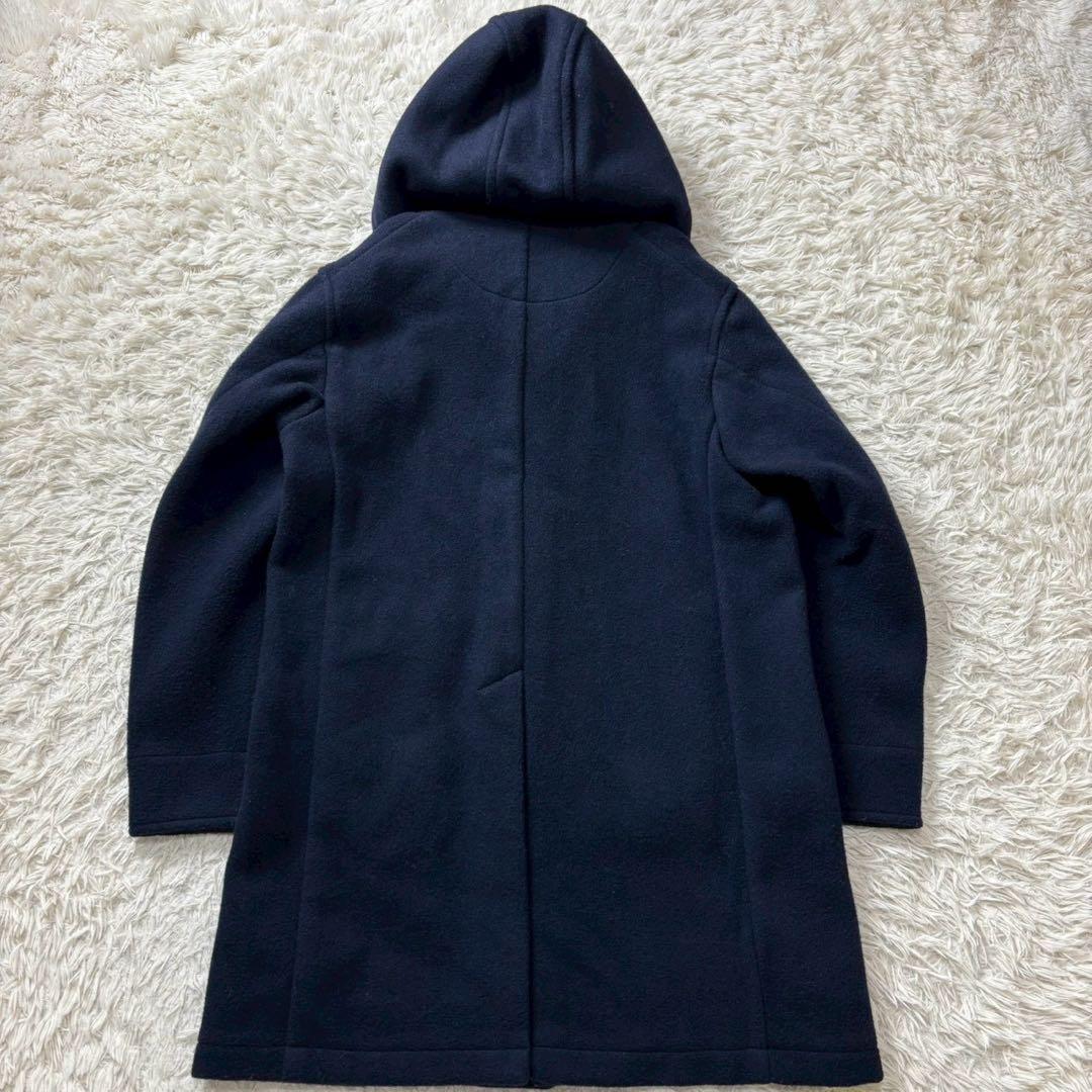 希少2XL　ダントン　ウールモッサコート　ロング丈　44　くるみボタン