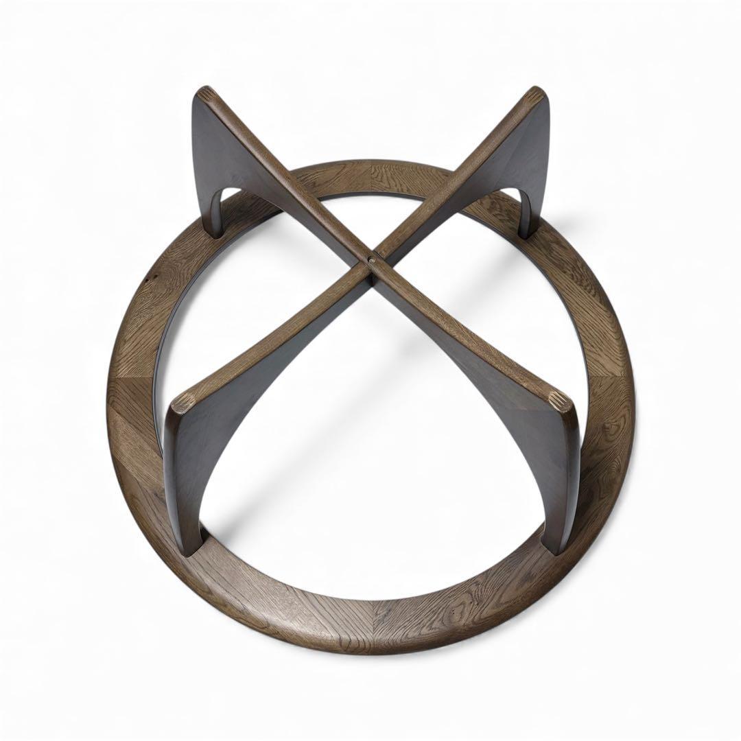 美品 CLASH GATE クラッシュゲート ジース コーヒーテーブル オーク材