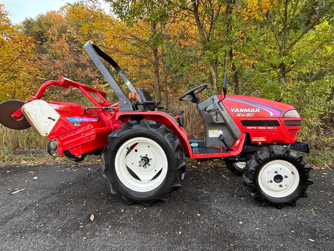 ヤンマートラクターke-50 アワー491H 15馬力4 ＷＤ 実働品