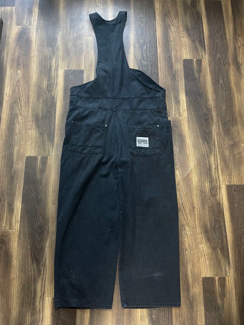 Maurice Malone オーバーオール　モーリス・マローン　黒　Ｌ