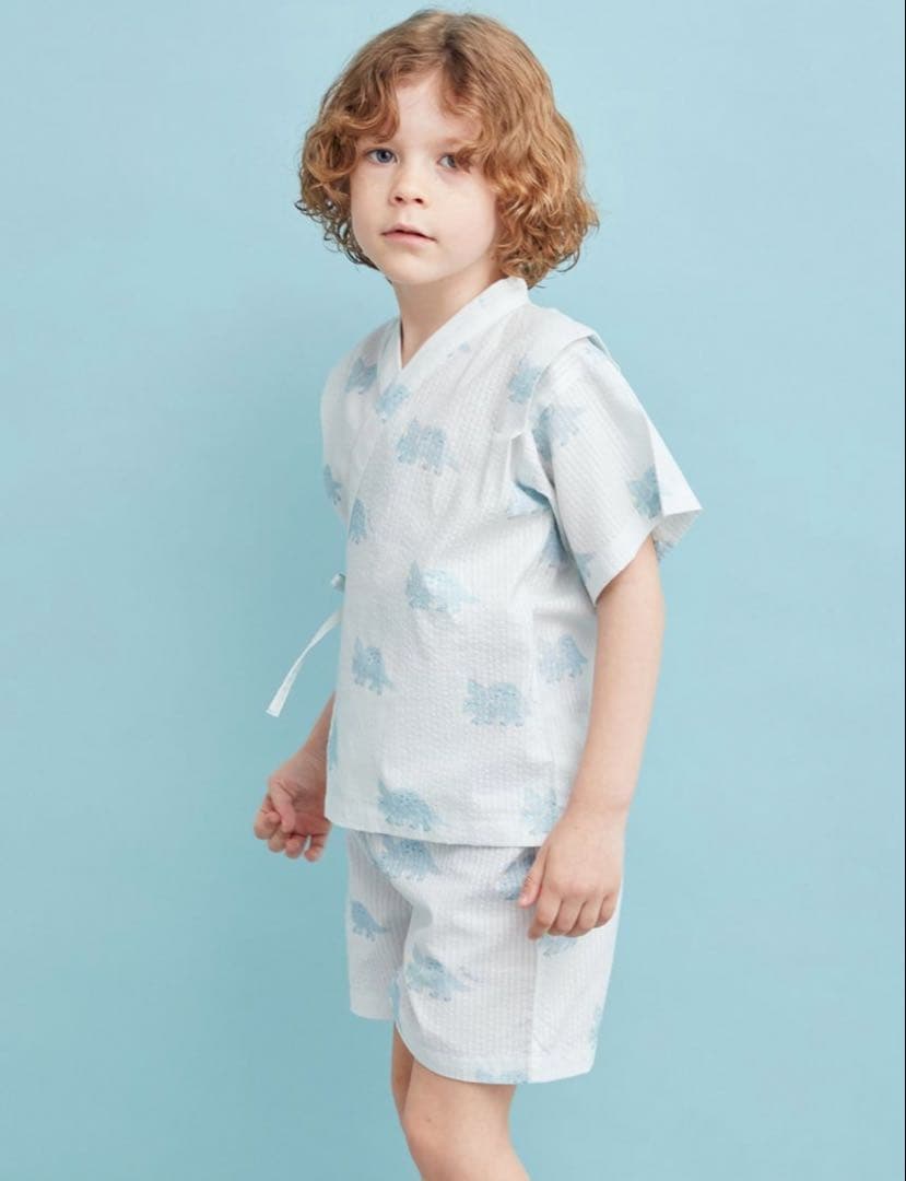 m*a様 ジェラートピケ♪甚平　子供服⭐︎