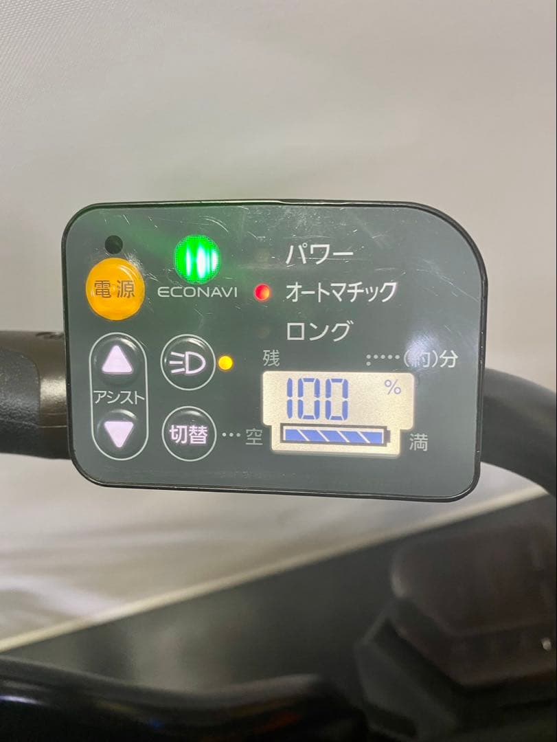 1年保証　新品部品多数　パナソニック　大容量　20インチ　電動アシスト自転車