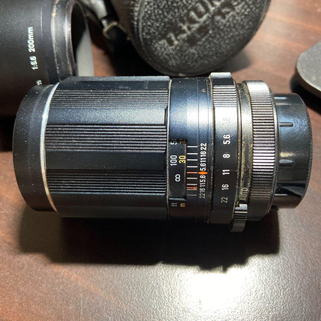 フィルム一眼レフカメラ　ASAHI  PENTAX とレンズ35-135㎜