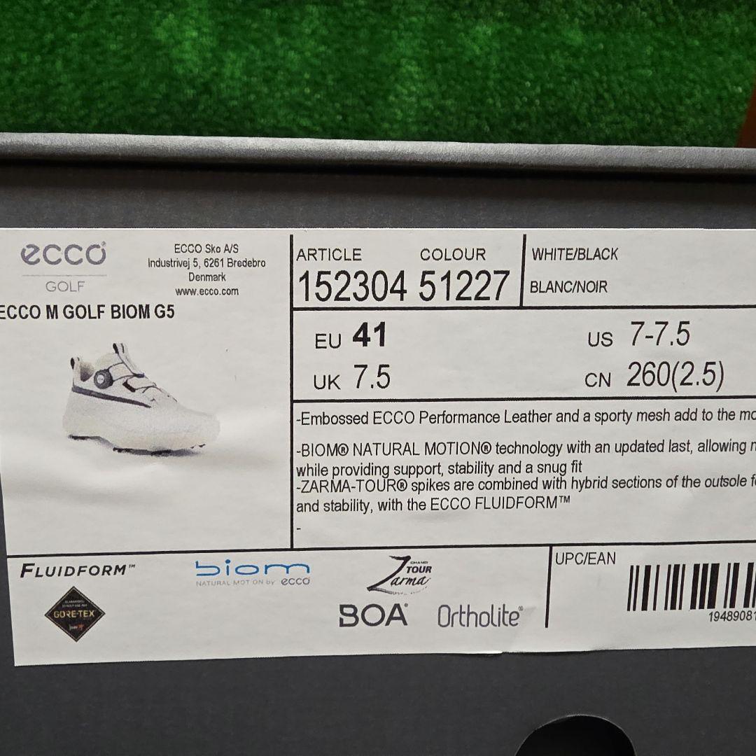 [新品] ECCO ゴルフシューズ