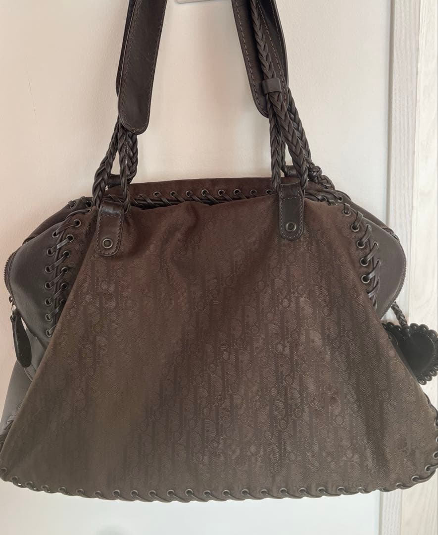 Christian Diorハンドバッグ　トロッター　ハートチャーム