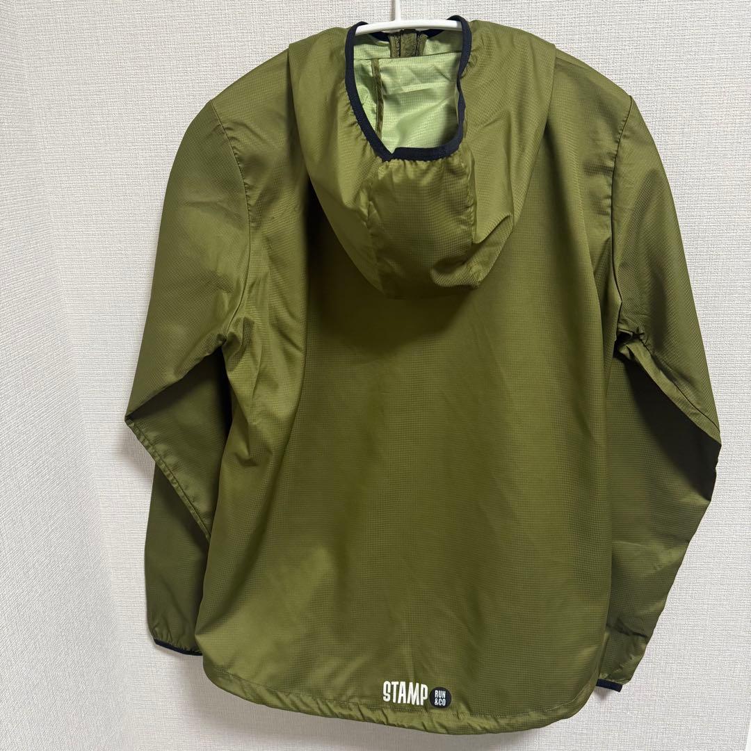 STAMP RUN&CO オリーブウィンドブレーカー　美品