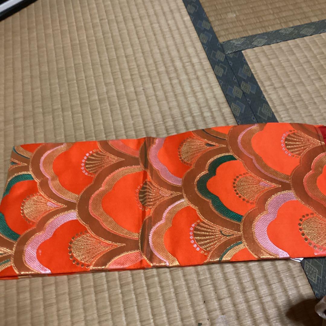 七五三7歳フルセッット　帯幅18センチ　　草履21センチ