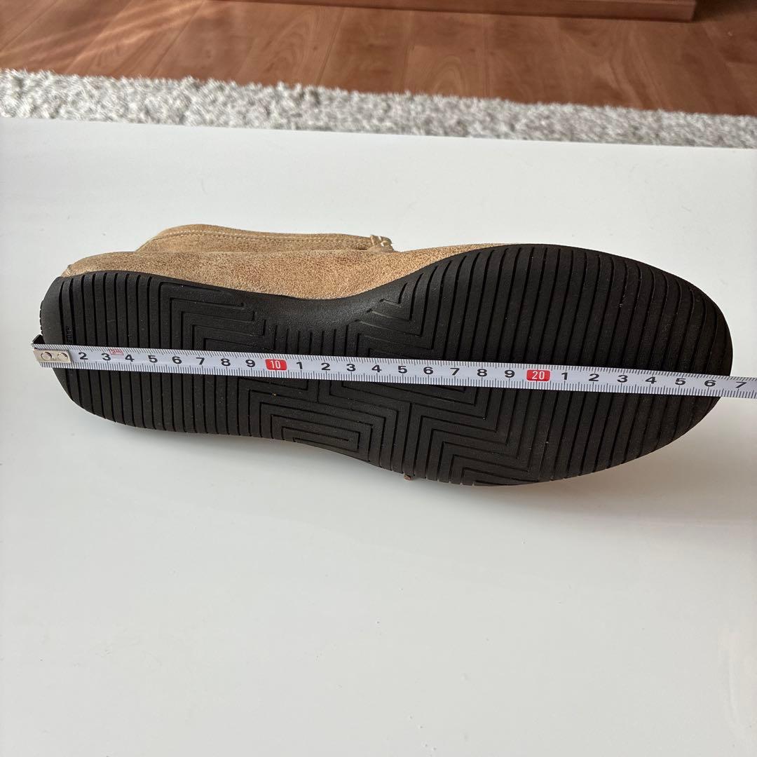 エルメス ベージュ スエードのワラビー26cm 美品