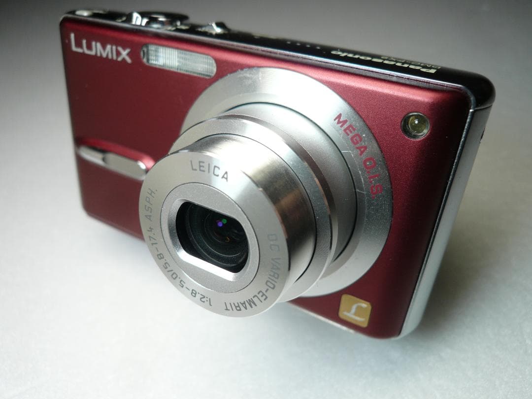 LUMIX★DMC-FX9⭕️箱入完品⭐️極美品⭕️安心の実働品★えんじ色