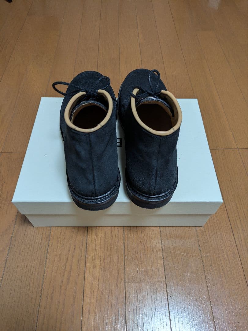靴 OUR LEGACY CHUKKA BOOT DIM BLACK 43