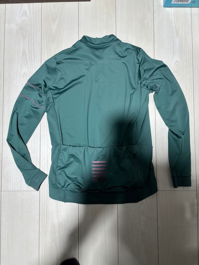 Rapha グリーン サイクルジャージ 長袖