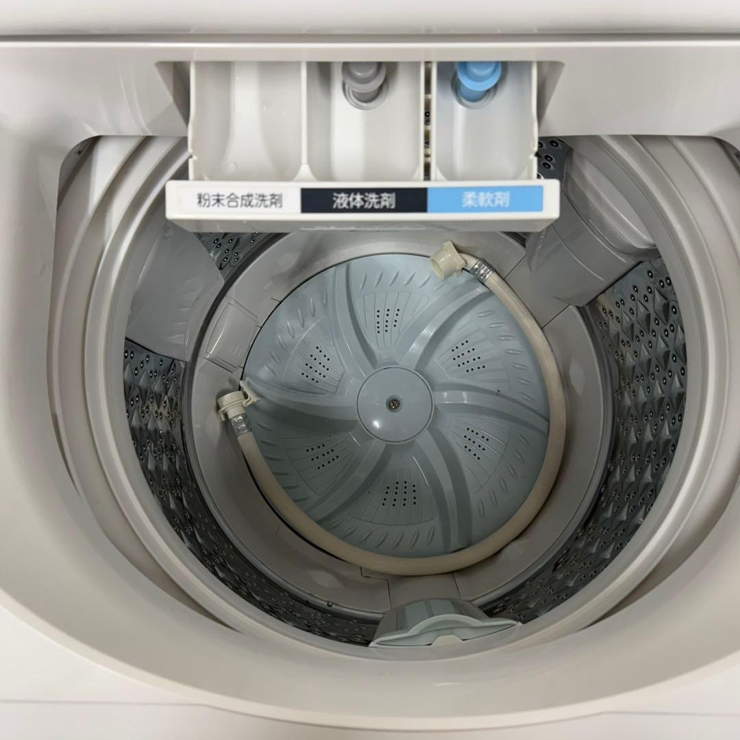 107 洗濯機　容量7kg 一人暮らし　インバーター搭載　美品　冷蔵庫も有