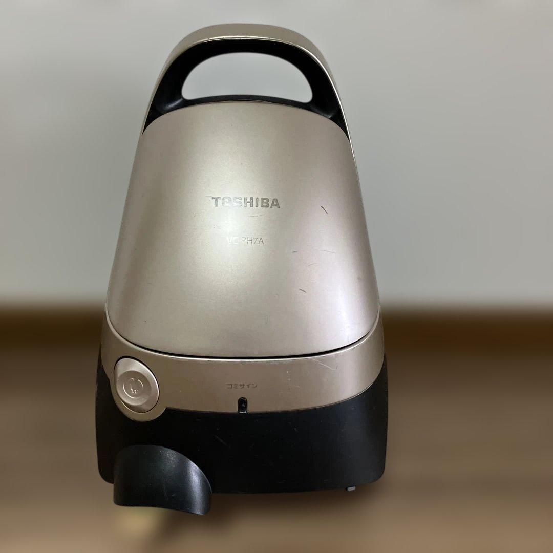 ⭐東芝　2020年　紙パック式 掃除機 VC-PH7A 動作保証品　ピンク