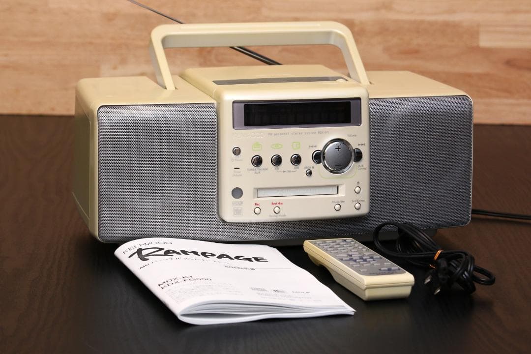 KENWOOD MDX-K1 CD/MD/TUNER コンポ ラジカセ 極美品