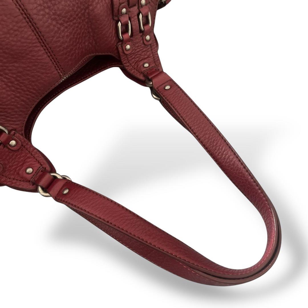 バッグ y2k archive cole haan studs leather bag