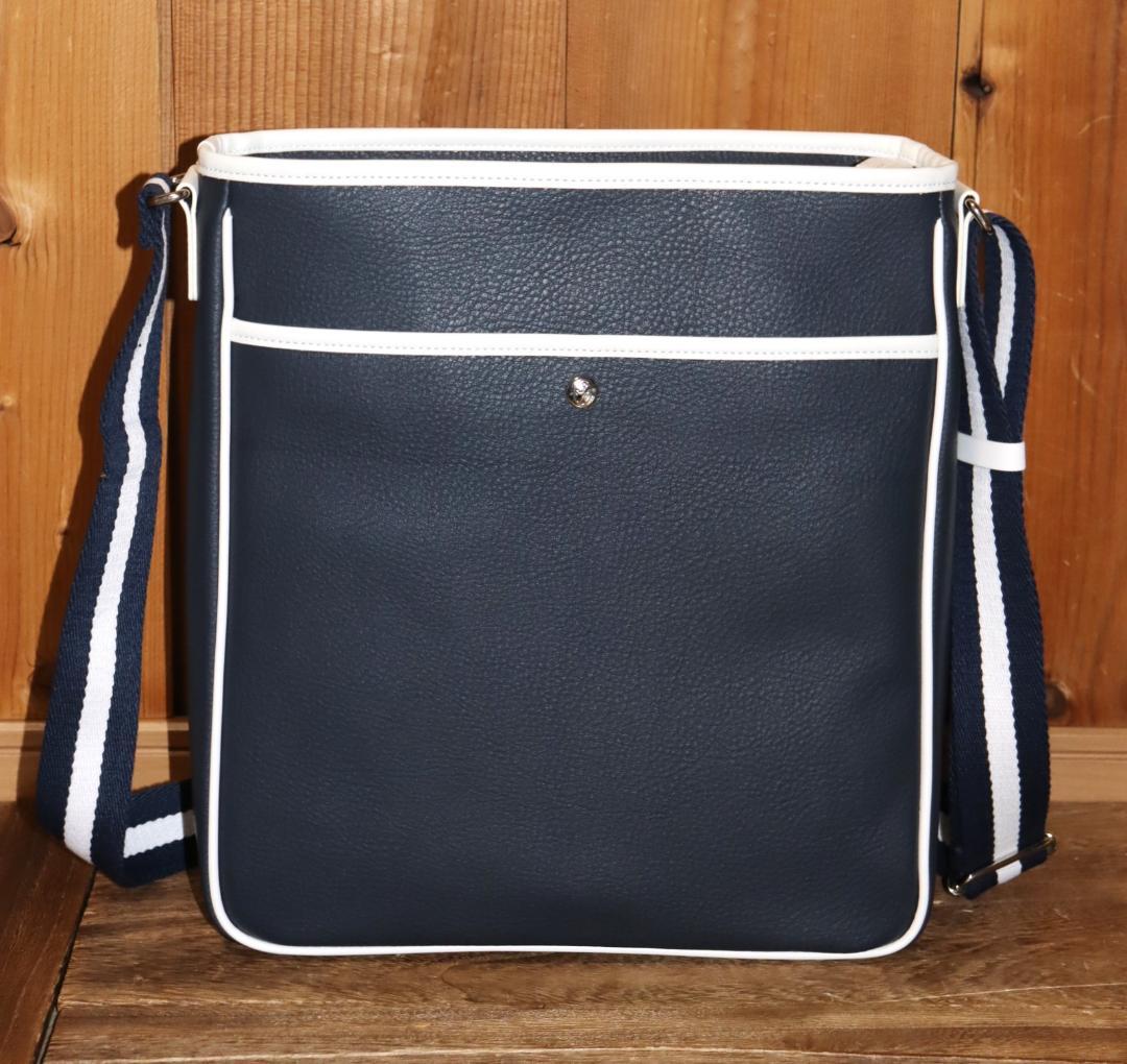 新品 CASTELBAJAC Mick レザー ショルダーバッグ Ⓗ