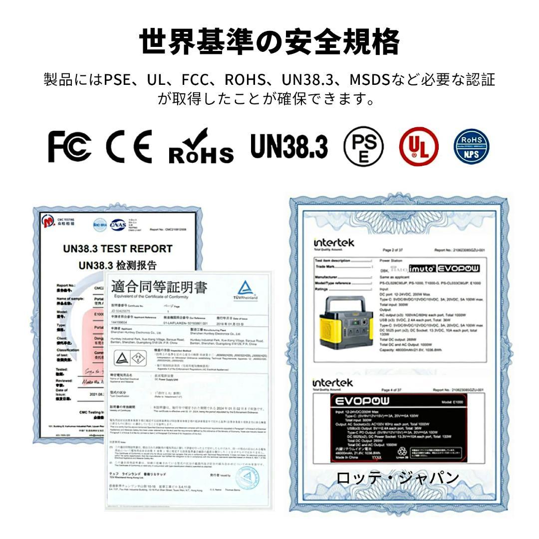 EEIVOLポータブル電源 1531Wh