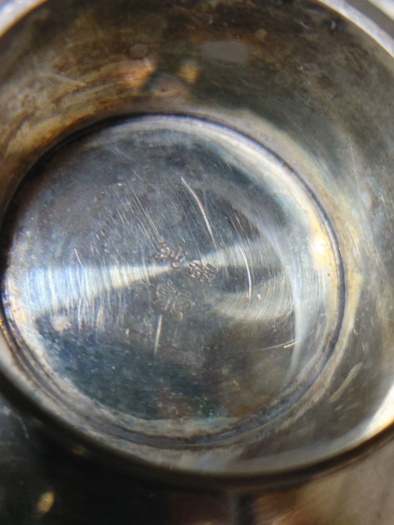 ☆ 純銀 SILVER ☆ 銀杯 銀盃 2点☆総重量約163グラム☆全て刻印あり