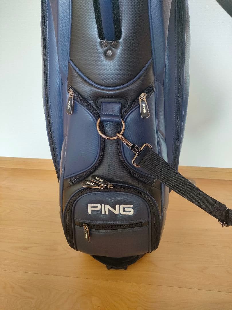 PING キャディバッグ ネイビー CP-B202
