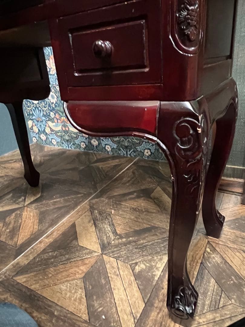 waku＊ドレッサー 鏡 ミラー 化粧台 鏡台 アンティークビンテージ