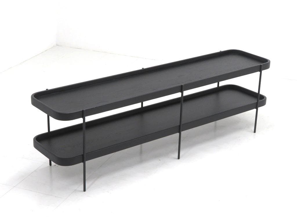 展示品　スケッチ　モーダエンカーサ　オーク材　テレビボード　サイドボード　飾り棚