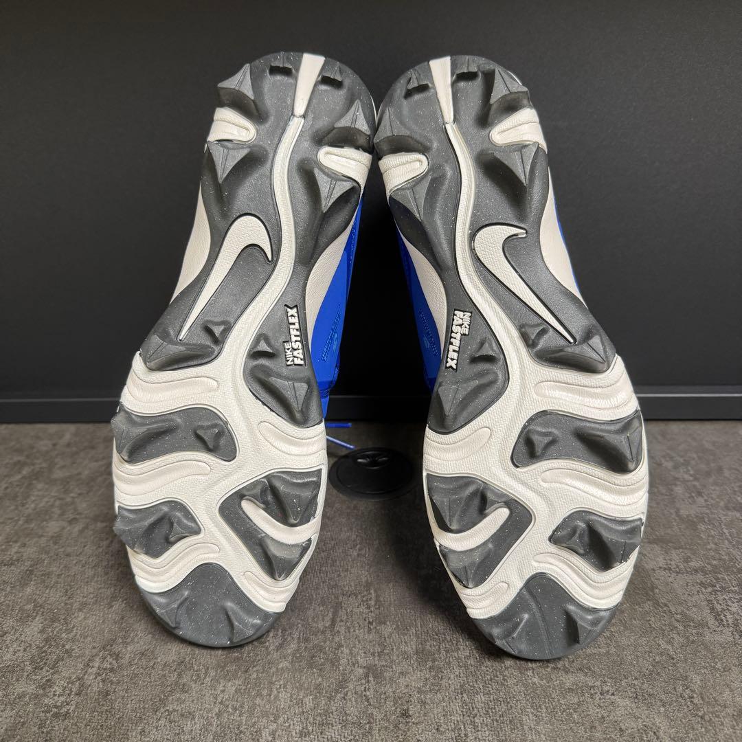 NIKE Alpha アルファ 野球 ポイント スパイク ブルー メナススリー