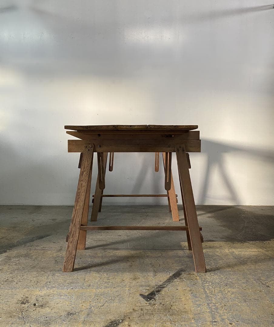 フランス アンティーク Atelier Table テーブル カウンター