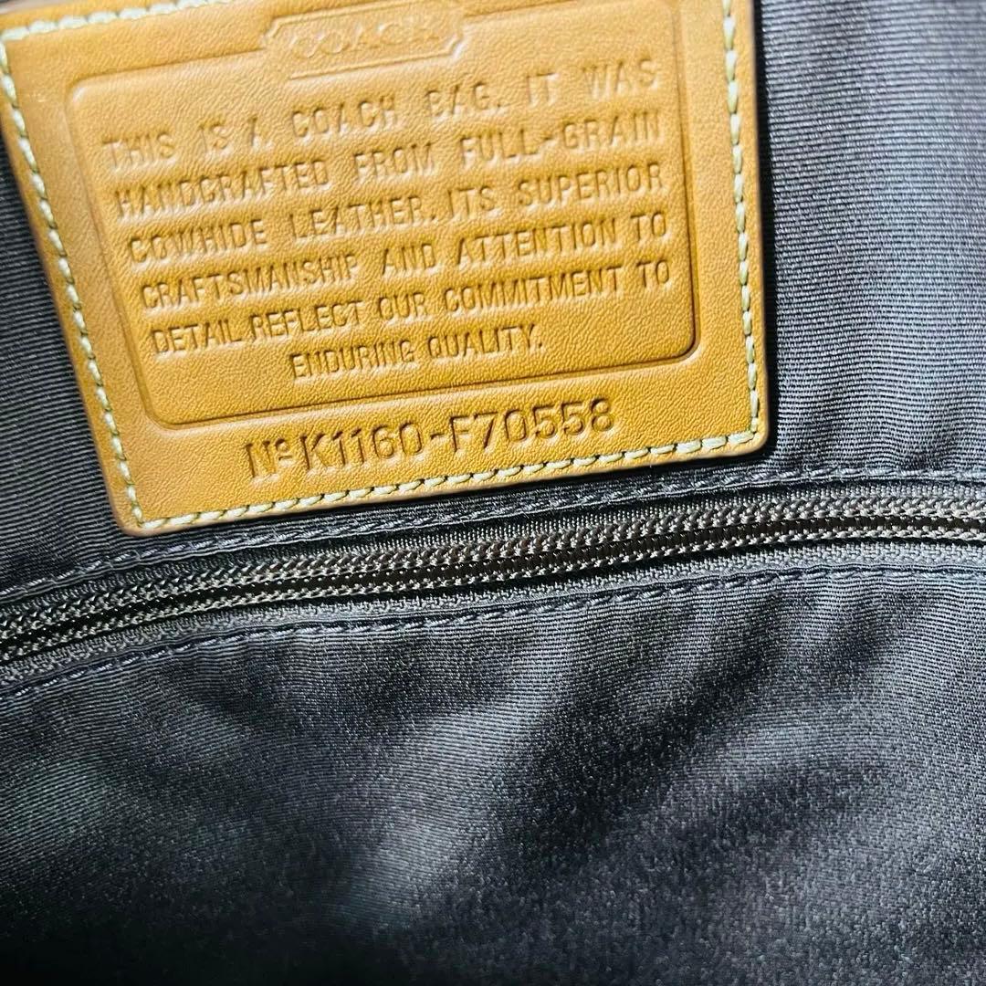 Coach コーチ　ヘリテージレザー２WAYトートバッグ70558 ユニセックス