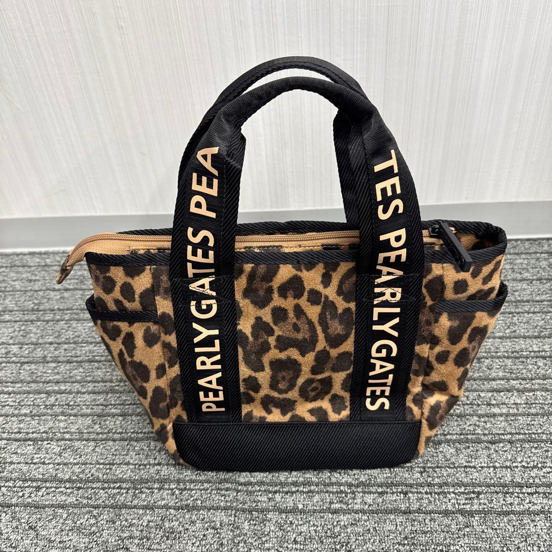 パーリーゲイツ　キャディバッグ　レオパード　11点セット売り