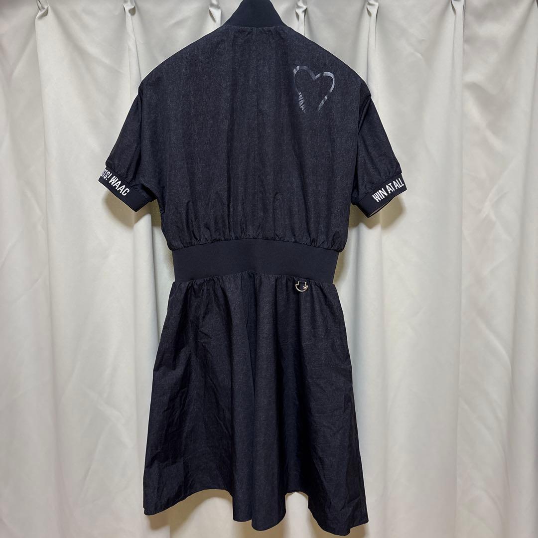 大人気◆WAAC ダークブルー ワンピース ゴルフ レディース