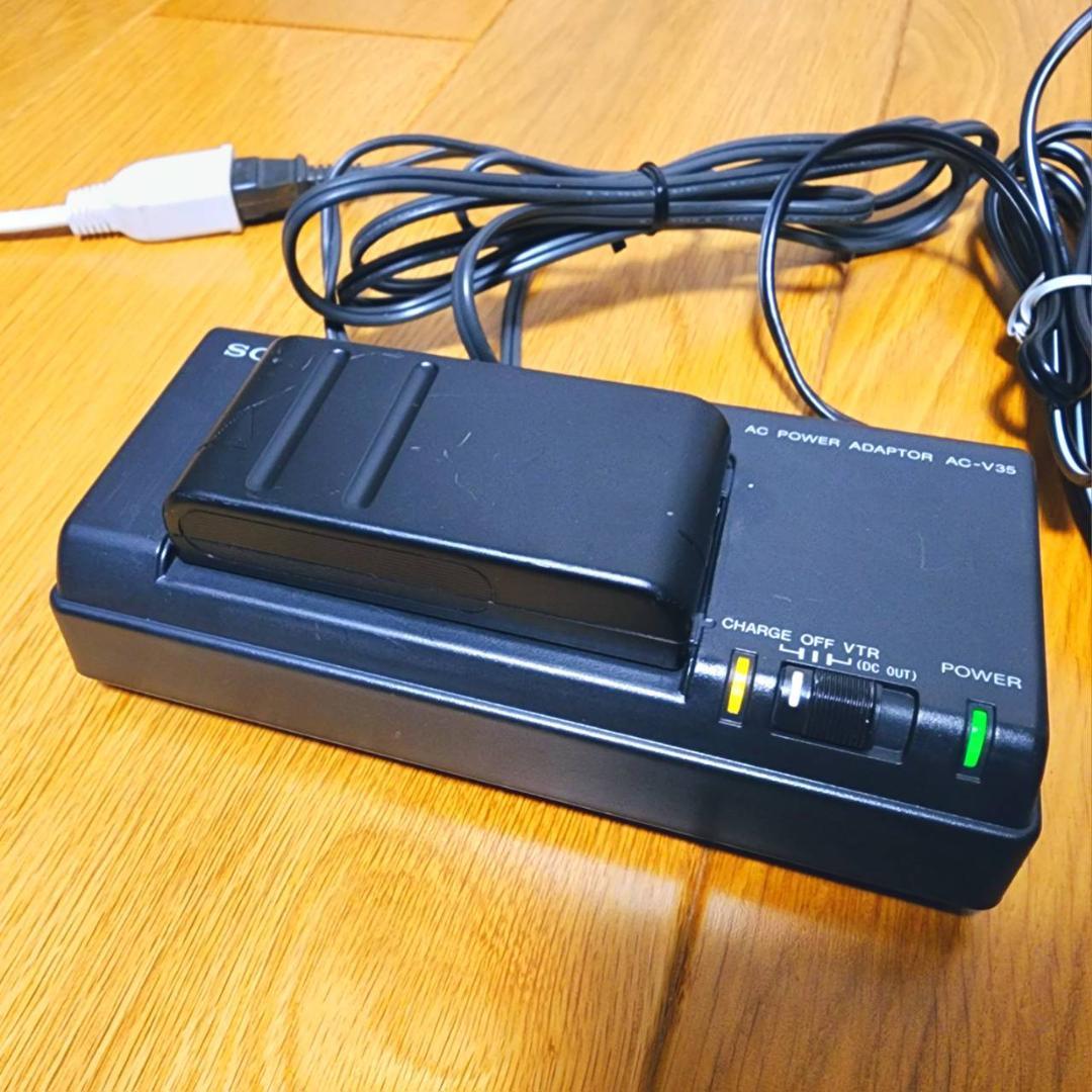 【動作確認済】SONY Hi8 高画質 ビデオカメラ CCD-TR850 セット