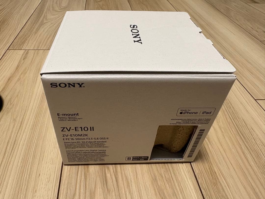 【美品】SONY ZV-E10 II パワーズームレンズキット