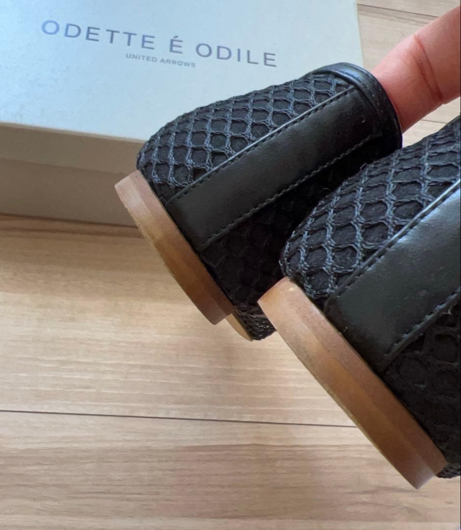 極美品◼️ODETTE É ODILE ◼️メッシュバレエシューズ