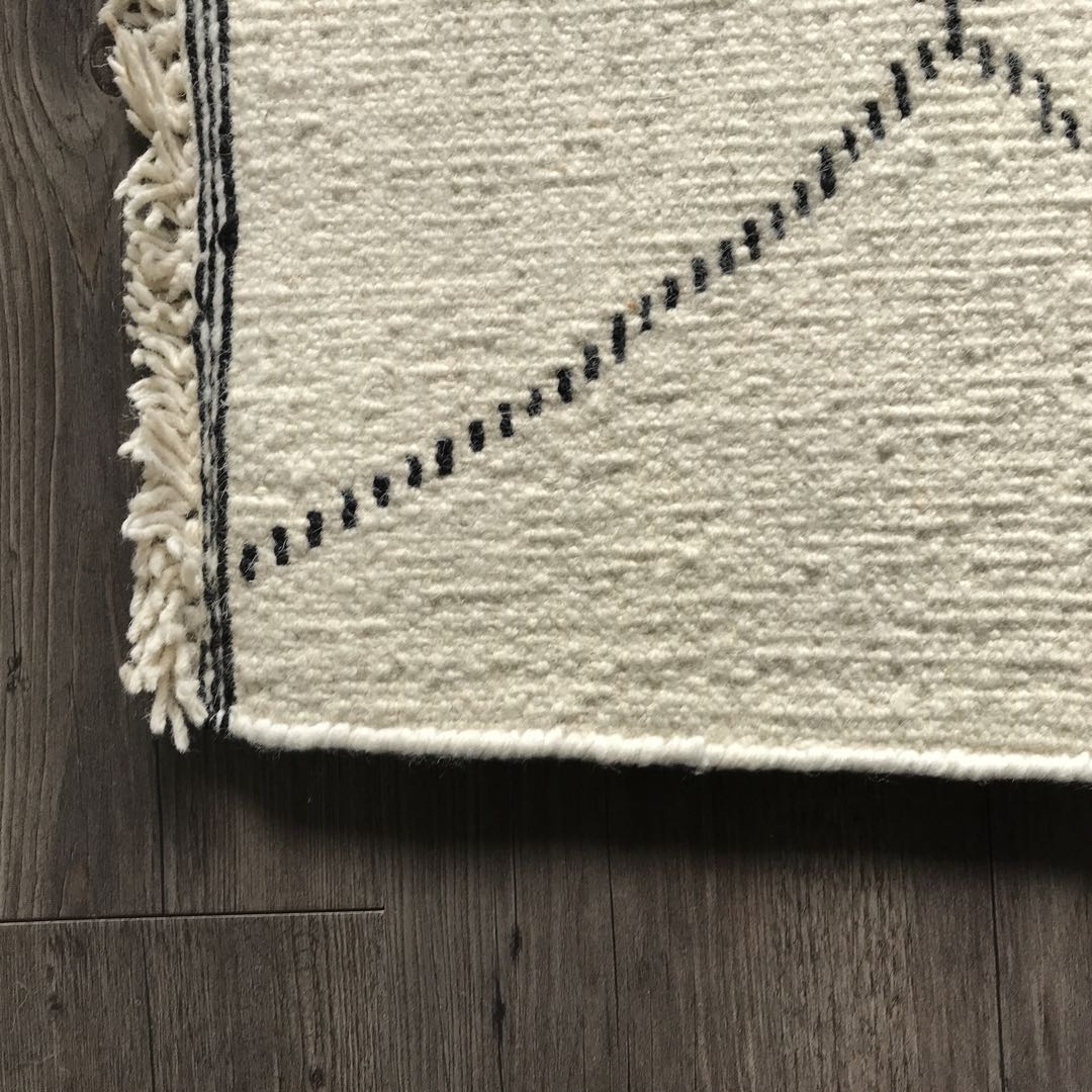 モロッコの伝統的な ラグ ラグマット ベニワレン風 100x150cm A 北欧