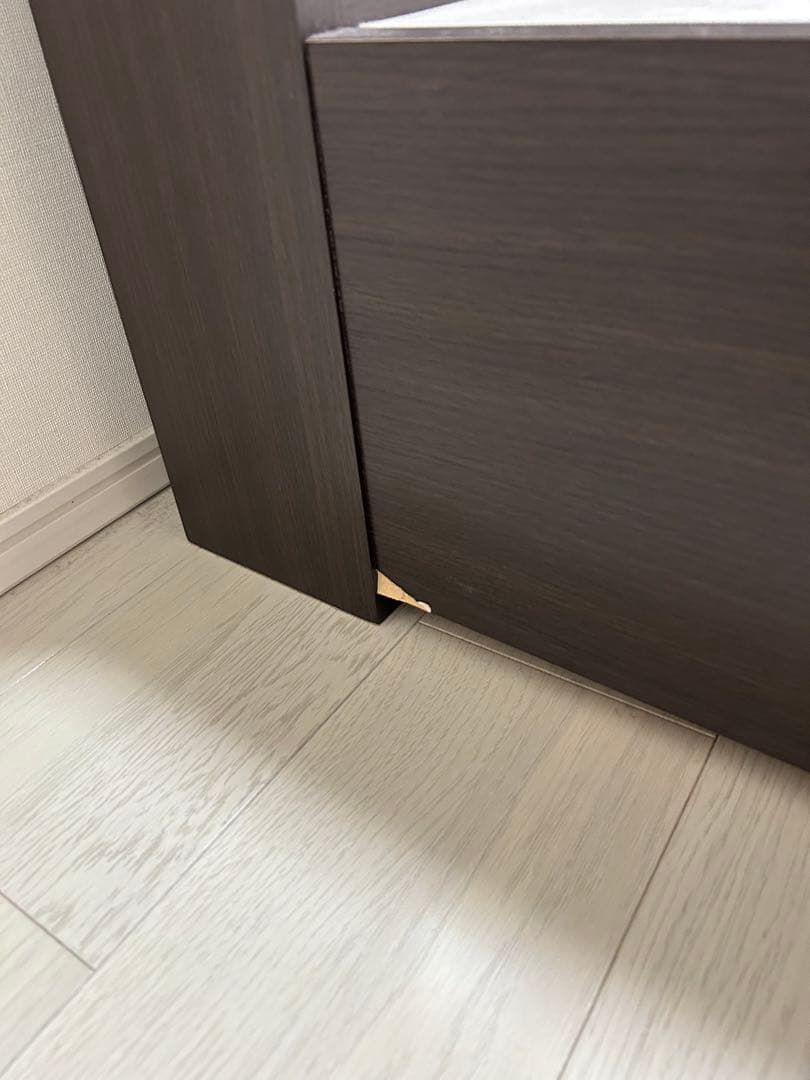 ニトリ　収納付ダブルベッドフレーム　マットレス付