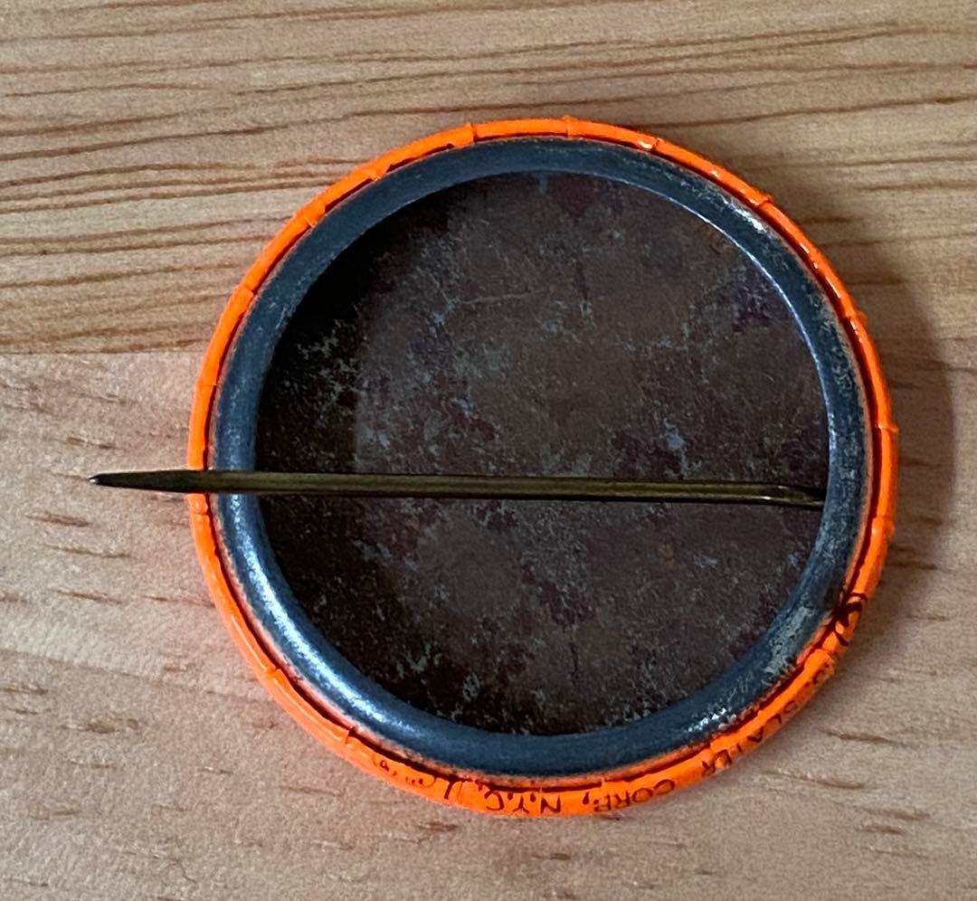 60's 70's ヴィンテージ vintage SHIT スマイリー 缶バッジ