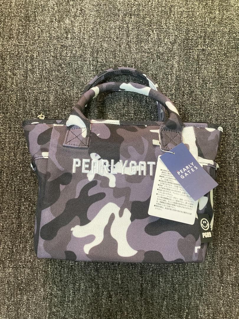 PEARLY GATES PG89 迷彩バッグ ゴルフハンドバッグ 小物バッグ
