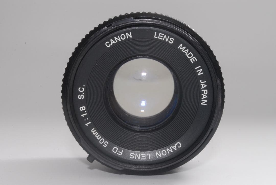動作品　Canon AE-1 一眼レフカメラ　fd 50mm f1.8 s.c